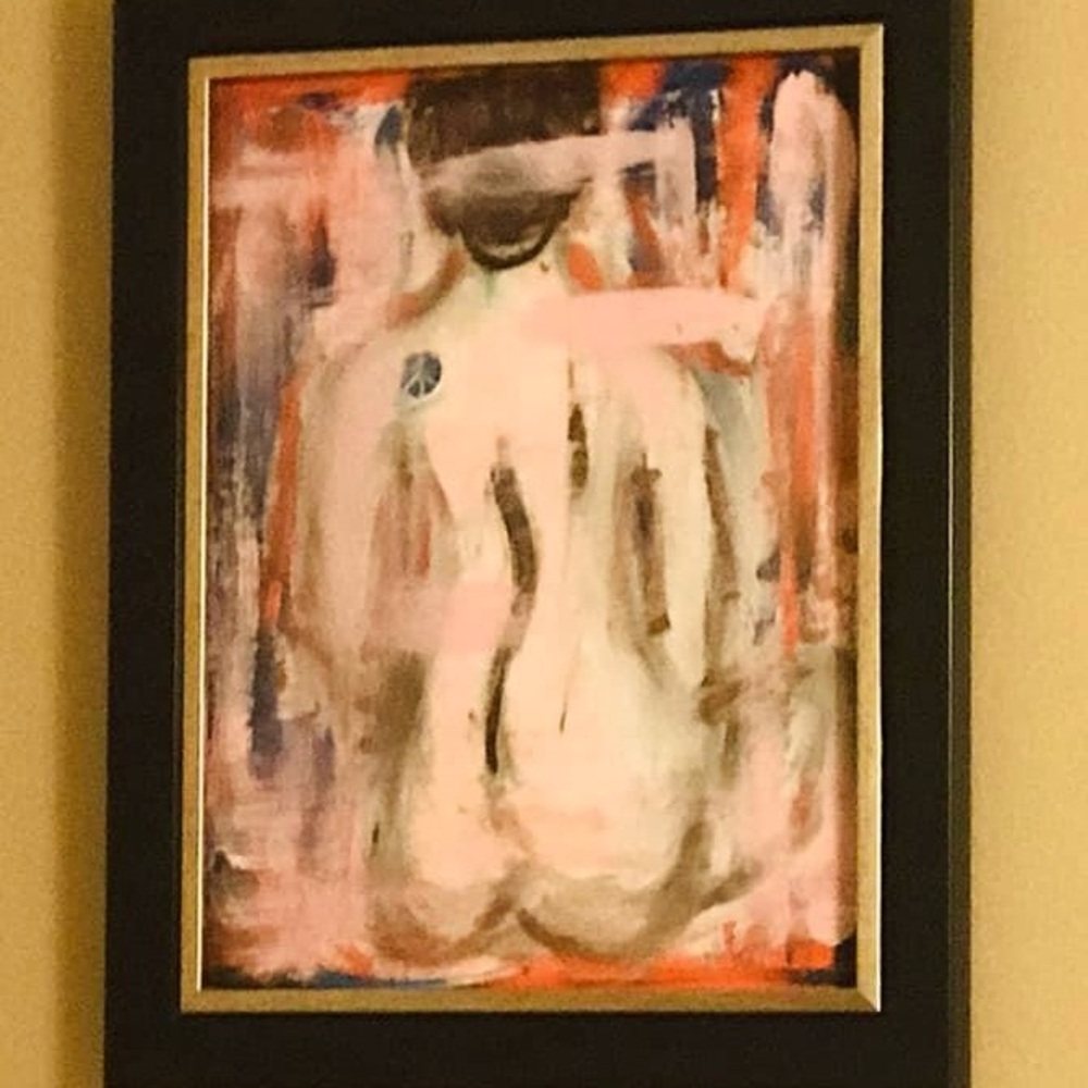 Abstract Nude - original art